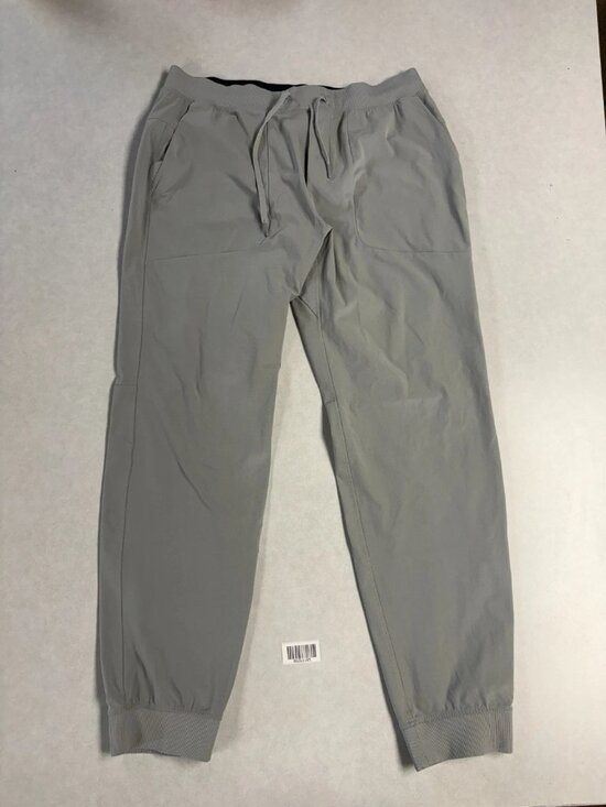 Lululemon Other - Lululemon Athletica Mens Drawstring Jogger Pants Light Gray ABC Size XXL